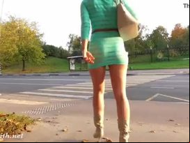 Jeny smith transparent dress